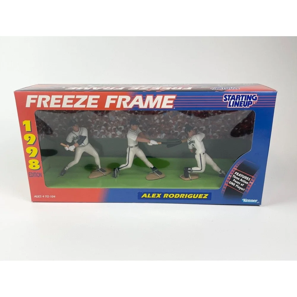 Hasbro 1998 Starting Lineup Freeze Frame Alex Rodriguez Seattle Mariners